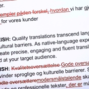 Proofreading example